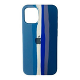 Capa Chapinha Arco Iris Aveludada Para iPhone 12 Mini 5 4