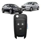 Capa Chave Canivete Cruze Onix Agile Cobalt Spin 3 Botões