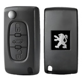 Capa Chave Canivete Peugeot 406 407 408 3 Botões