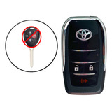 Capa Chave Canivete Toyota Etios Rav4 Corolla Hilux Sw4