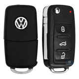 Capa Chave Canivete Vw Linha G6 Gol Fox Golf Jetta Up Voyage