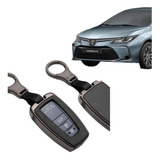 Capa Chave Chaveiro Premium Metal Toyota Corolla Presença