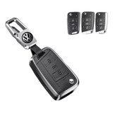 Capa Chave Chaveiro Premium Vw Nivus Taos Polo T cross Golf