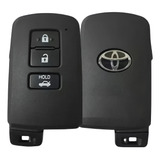 Capa Chave Presença Toyota Corolla Rav4 2016 A 2020 3 Botões