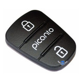 Capa Chave Telecomando Kia Picanto Borracha Alarme Canivete