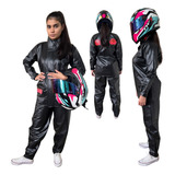 Capa Chuva Motoqueiro Moto Masculina Feminina Gola Pvc