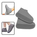 Capa Chuva Sapato Protetor Impermeável Silicone