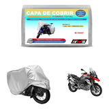 Capa Cobrir Bmw R 1200 Gs Premium Impermeável Forrada Prata