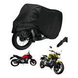 Capa Cobrir Moto Courino Impermeável Cb 300f Twister 2023 Cor Preto