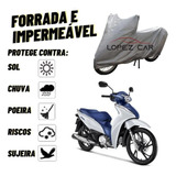 Capa Cobrir Moto Honda Biz 100 Forrada E 100 Impermeável Cor Outro