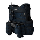Capa Colete Modular Prf Comanfy M o l l e Cordura 1000 Azul