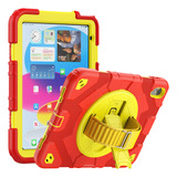 Capa Com Alça Giratória E Suporte Para Ipad7 8 9 10 Geração