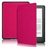 Capa Com Padrão De Cruz De Cor Sólida Para O Kindle 8 Geração Lançado Em 2016 Número Do Modelo SY69JL Capa Fina E Leve Com Ativação Automática Sono