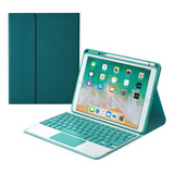 Capa Com Teclado Touchpad Para iPad