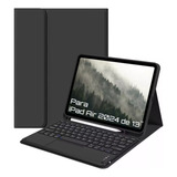 Capa Com Teclado Touchpad Para iPad Air 2024 De 13 Polegadas