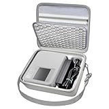 Capa Compatível Com Impressora Fotográfica Compacta Sem Fio Canon SELPHY CP1300 CP1200 CP1500 E Conjunto De Tinta Papel Colorido Somente Bolsa Organizadora Branca 