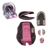 Capa Completa Bebê Conforto Reverse Cosco Rosa Original