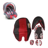 Capa Completa Bebê Conforto Reverse Cosco Vermelho Original