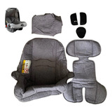 Capa Completa P Bebê Conforto Wizz Cosco Cinza Original