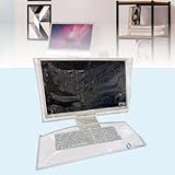 CAPA COMPUTADOR ALL IN ONE MONITOR 22 23 E 24 POL TECLADO C ZÍPER Cristal 