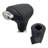 Capa Couro Alavanca Câmbio Automático Vw Bora 2008 2009 2010