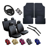 Capa Couro Banco Ford Carro Tapete Volante Ford Palheta