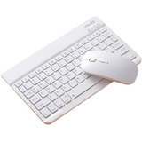 Capa Couro E Borracha iPad 5 6 9 7 Kit Mouse E Teclado Bt