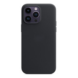 Capa Couro Leather Case C/ Magsafe Para iPhone 14 14 Pro Max