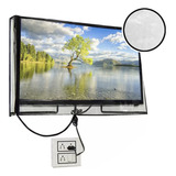 Capa Cristal Smart Tv Led 32 Pol Samsung Serie Impermeável