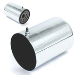 Capa Cromada Tampa Filtro De Óleo Opala Caravan 4 E 6 Cil 