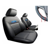 Capa De Banco 100 Couro Volante Ecosport Freestyle 2015