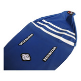 Capa De Banco 5ts Azul E Branco Crf 450r 2009 A 2012