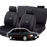 Capa De Banco Couro Courvin P Escort Hobby C Logo Da Ford
