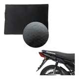 Capa De Banco De Moto Honda Pop 100 110i Bege Vermelha 20969