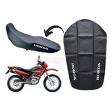 Capa De Banco Honda Bros 125 Bros 150 2003 Até 2008 Com Logo