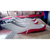 Capa De Banco Jet Ski Sea Doo Gts11 12 Branco prata vermelho