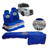 Capa De Banco Painel Chinil Emblema Caminhão Volvo Nh