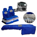 Capa De Banco Painel Chinil Emblema Caminhão Volvo Vm