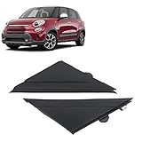 Capa De Bandeira Para Espelho De Porta Fiat 500 Decoração Preta Esquerda Direita Capa De Bandeira De Espelho De Asa Bandeira De Espelho Retrovisor Lateral Para Fiat 500 2012 A 2017