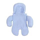 Capa De Bebê Conforto Com Apoio Redutor E Capota Universal Menina Menino Apoio Redutor Azul 