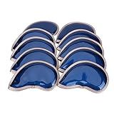 Capa De Cabeça De Golfe Capa De Cabeça De Ferro De Golfe Bolsa Protetora De Cabeça De Golfe Cabeça De Golfe Para Tacos De Golfe Diversão Ao Ar Livre Com 2 Cores Azul 