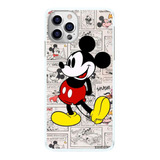 Capa De Celular Mickey Com Fundo De Quadrinhos Capinha