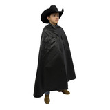 Capa De Chuva Boiadeiro Infantil Sv3186 Preta