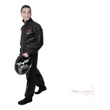 Capa De Chuva Impermeável Motoqueiro Pvc Calça Blusa