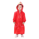 Capa De Chuva Infantil Com Capuz Impermeável Bichinhos Linda