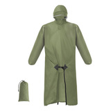 Capa De Chuva Mochila Capuz Poncho Impermeável Com Capa D
