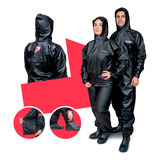 Capa De Chuva Moto Motoqueiro Impermeável C Capuz Pioneira