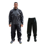 Capa De Chuva Motoqueiro Pvc Impermeável 01 Calça Avulsa