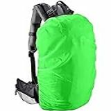 Capa De Chuva Para Mochila Impermeável Motoboy Viagem Mala Com Elástico Verde 