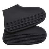 Capa De Chuva Para Sapato Motoqueiro Silicone Bota Protetor